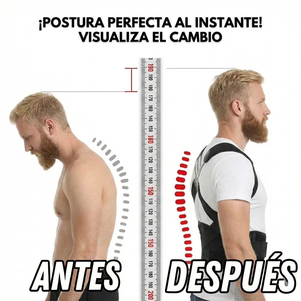 PosturePro™ Corrector de Postura Ergonómico Premium 2026