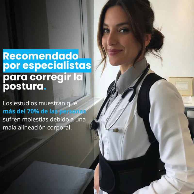 PosturePro™ Corrector de Postura Ergonómico Premium 2026